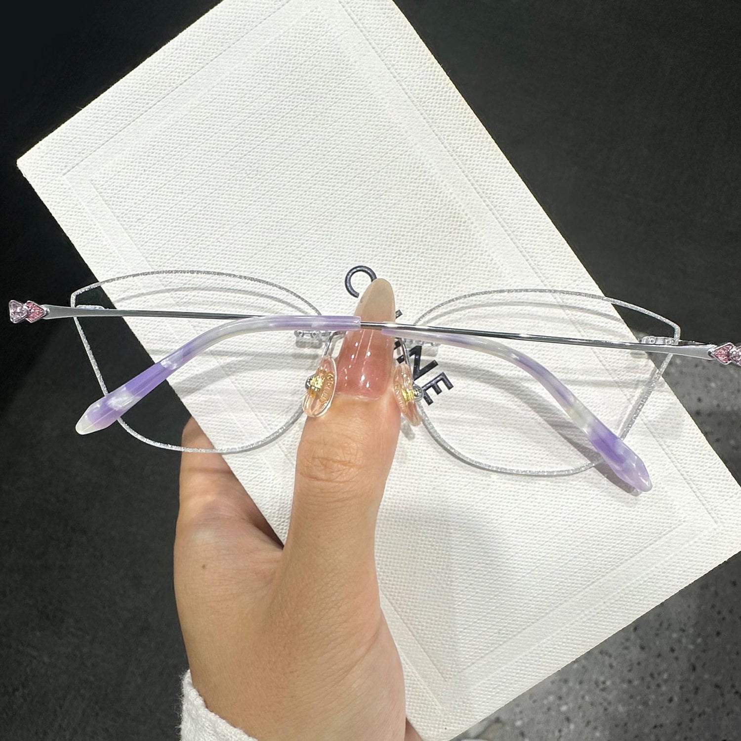 Lavender Eyeglasses