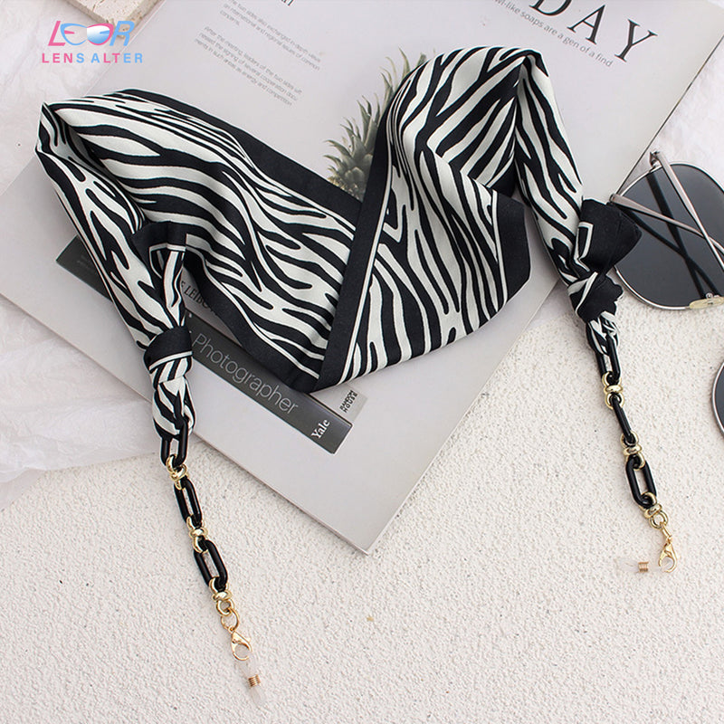 Zebra Brillenkette