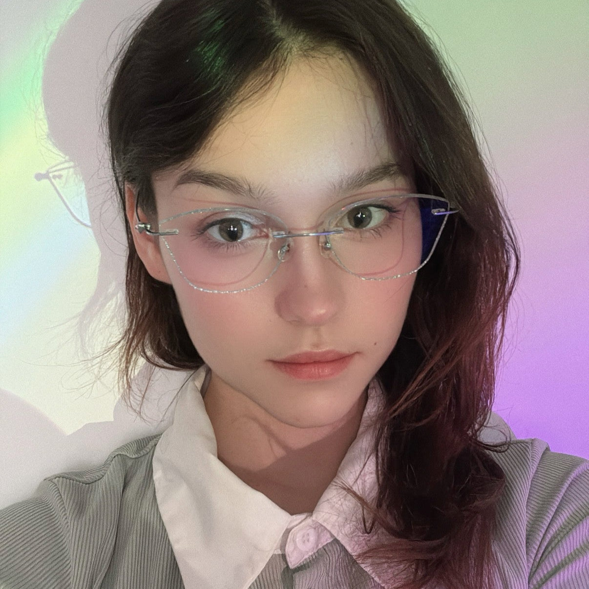 Lavender Eyeglasses